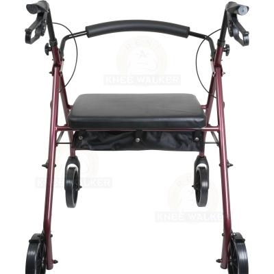 Rollator, Extra Wide Tall, 8in wheels, 400lbs large photo 3