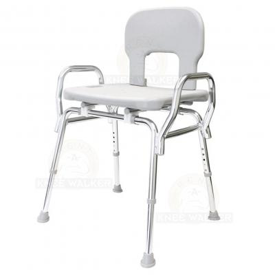 Shower Chair with Back and Arms, Bariatric 500lbs large photo 2