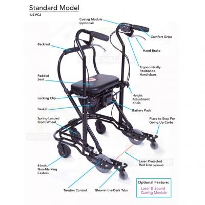 Walker, Rollator UStep 2, Standard large photo 1