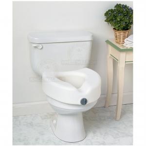 Thumbnail image of Raised Toilet Seat With Lock 350lbs