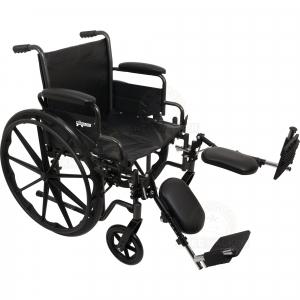 Thumbnail image of Wheelchair K2, Hemi with ELR, 300lbs
