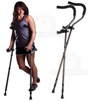 Crutches, Ergonomic, Pair