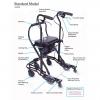 Walker, Rollator UStep 2, Standard thumbnail photo 1