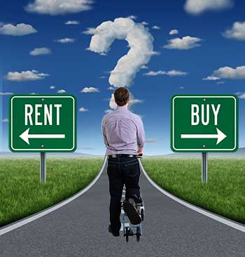 Renting vs Buying A Knee Scooter  - at the crossroads